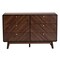 Baxton Studio Markell Mid-Century Modern Transitional Walnut Brown Finished Wood 6-Drawer Dresser 236-13270-ZORO - alternate 7